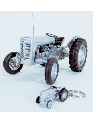 TRACTOR FERGUSON T035 CROMADO EDICION ESP. ESC 1:16