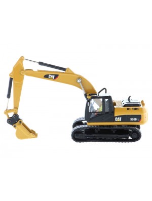 EXCAVADORA HIDRÁULICA CAT 320D ESC 1:87 (MULTIPLES HERRAMIENTAS)